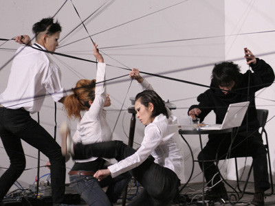 vernetzt - Fotos: Contemporary Dance von Jinn und Klangkunst in Berlin 